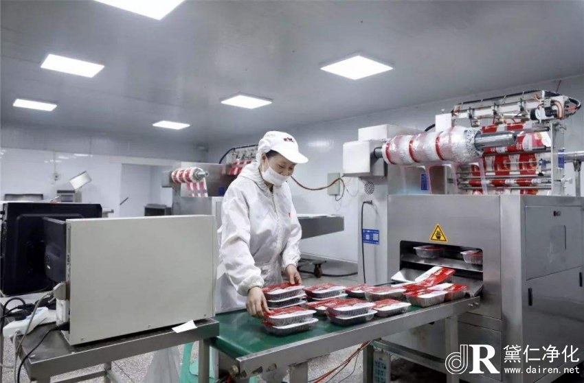 食品廠凈化車間中的細(xì)節(jié)