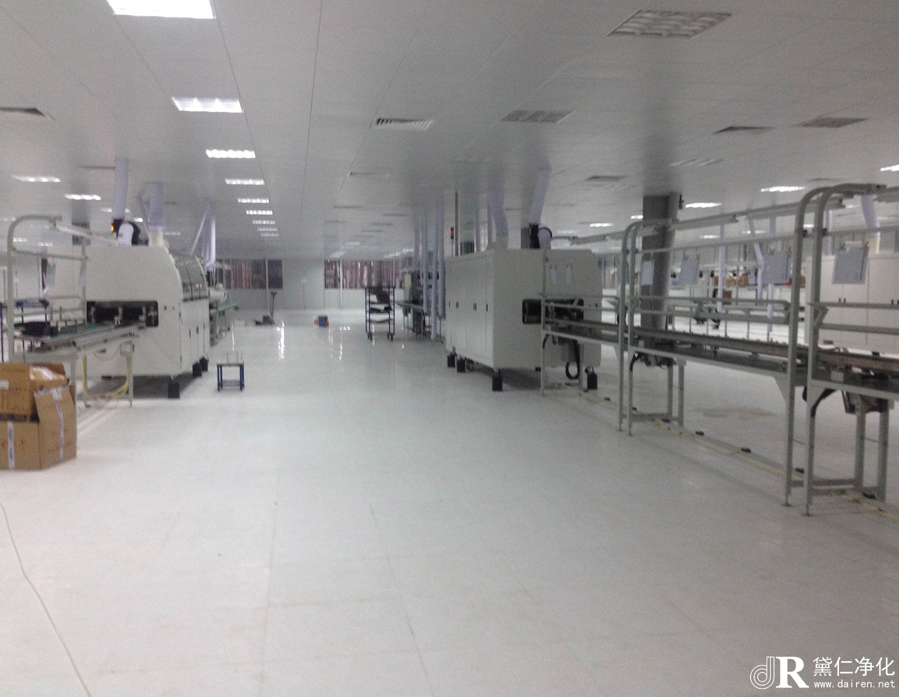 上海浦東電子潔凈廠房設(shè)計(jì)施工案例