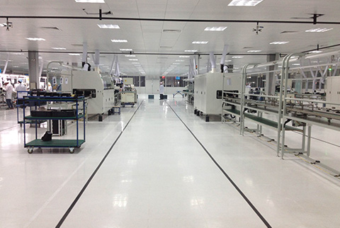 昆山電子無(wú)塵車(chē)間裝修設(shè)計(jì)案例