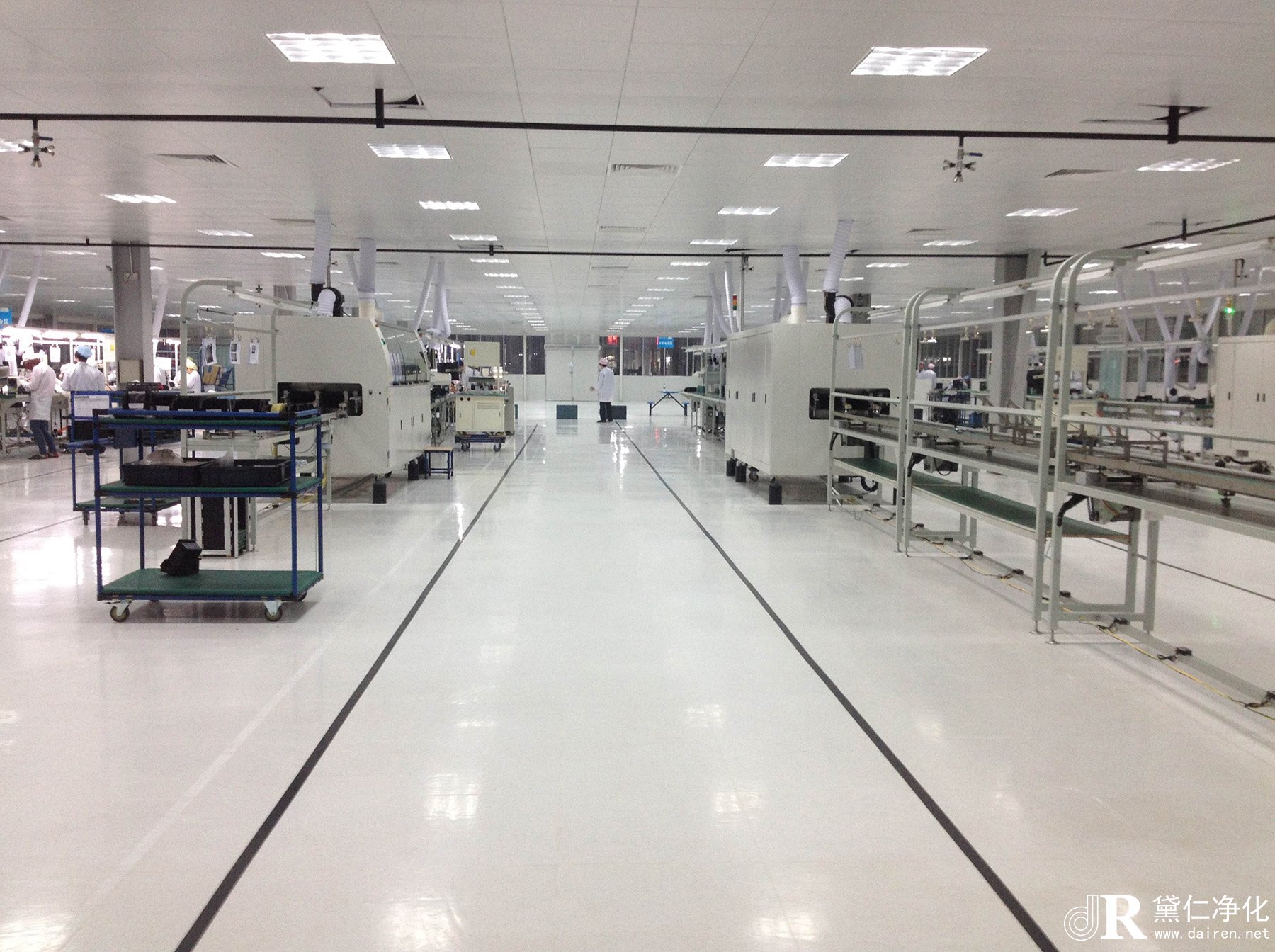 昆山電子無塵車間裝修設(shè)計案例